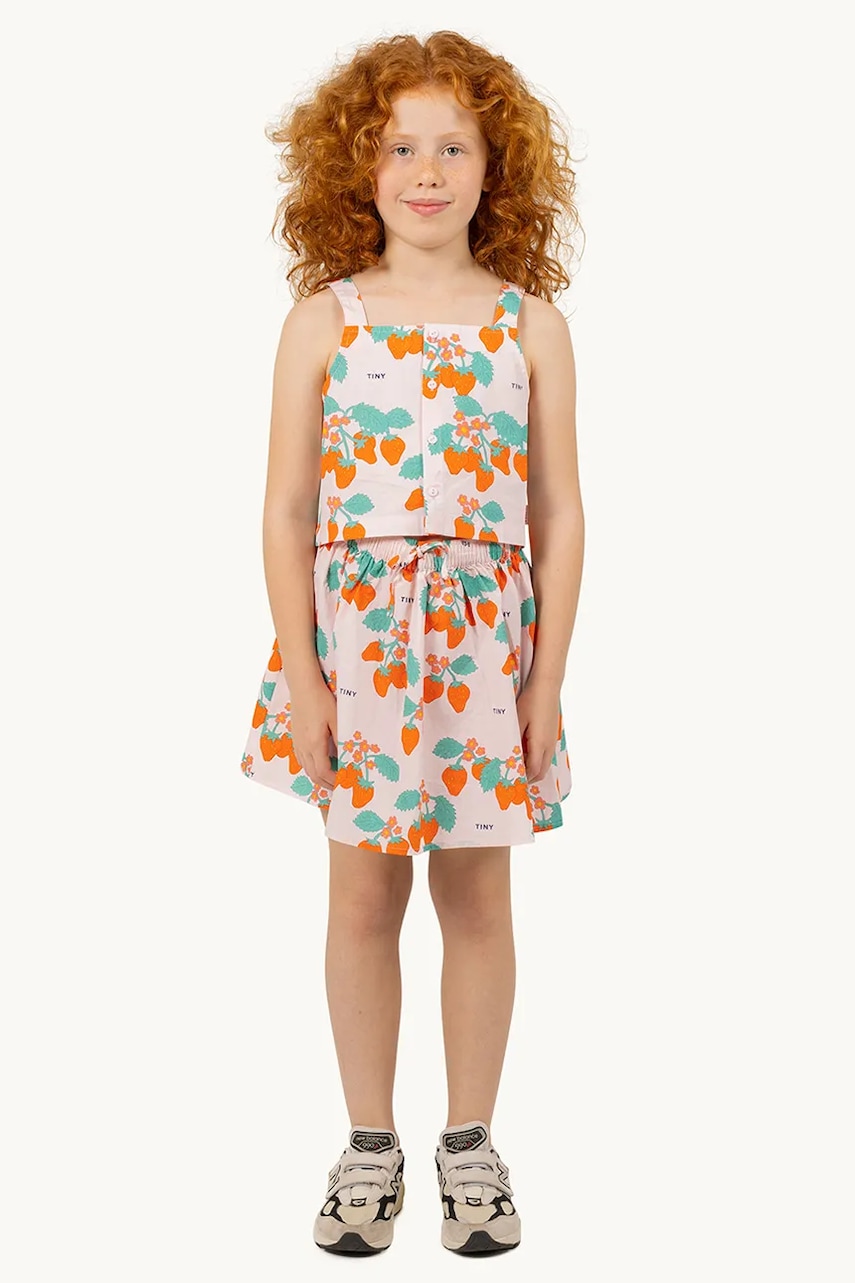 Tinycottons  Dětská bavlněná sukně  STRAWBERRIES SKIRT