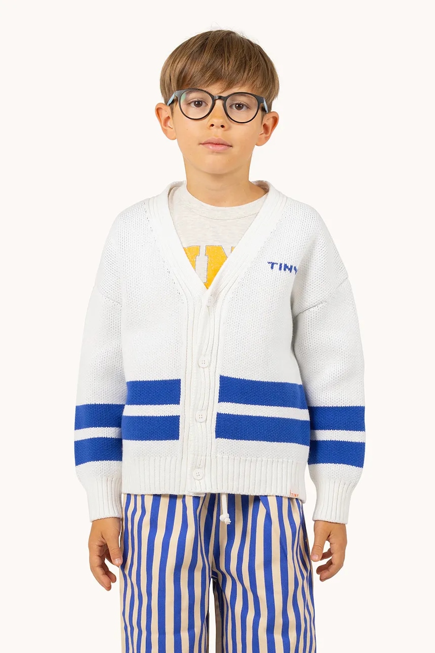 Tinycottons  Dětský bavlněný kardigan  STRIPES CARDIGAN