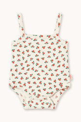 Tinycottons  Kojenecké body  TINY ROSES RIB SLEEVELESS BODY