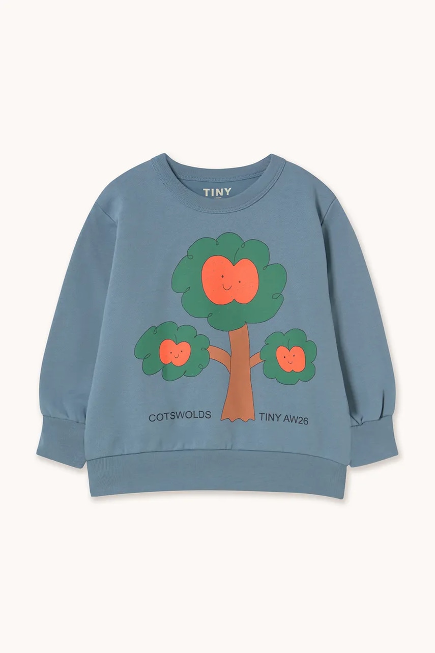 Tinycottons  mikina dětská bavlněná TREE GRAPHIC SWEATSHIRT