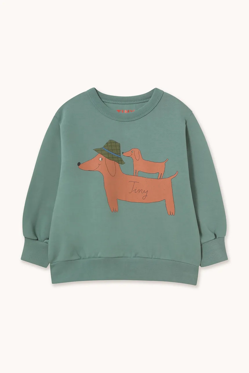 Tinycottons  mikina dětská bavlněná TWO DOGS GRAPHIC SWEATSHIRT