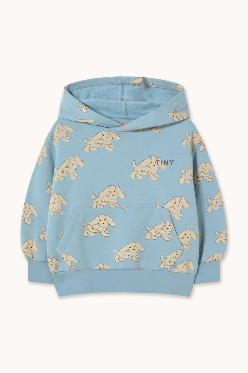 Tinycottons  mikina s kapucí dětská bavlněná DOGS HOODIE