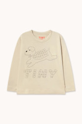 Tinycottons  tričko s dlouhým rukávem dětské bavlněné JUMP DOG GRAPHIC SLEEVE TEE