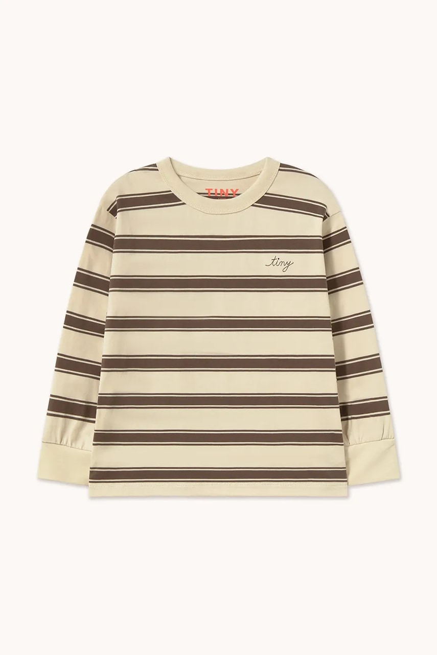Tinycottons  tričko s dlouhým rukávem dětské bavlněné RETRO STRIPES SLEEVE TEE
