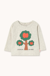 Tinycottons  tričko s dlouhým rukávem dětské bavlněné TREE GRAPHIC BABY TEE