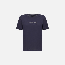 Tmavě modré dámské tričko Geox T-Shirt - Dámské