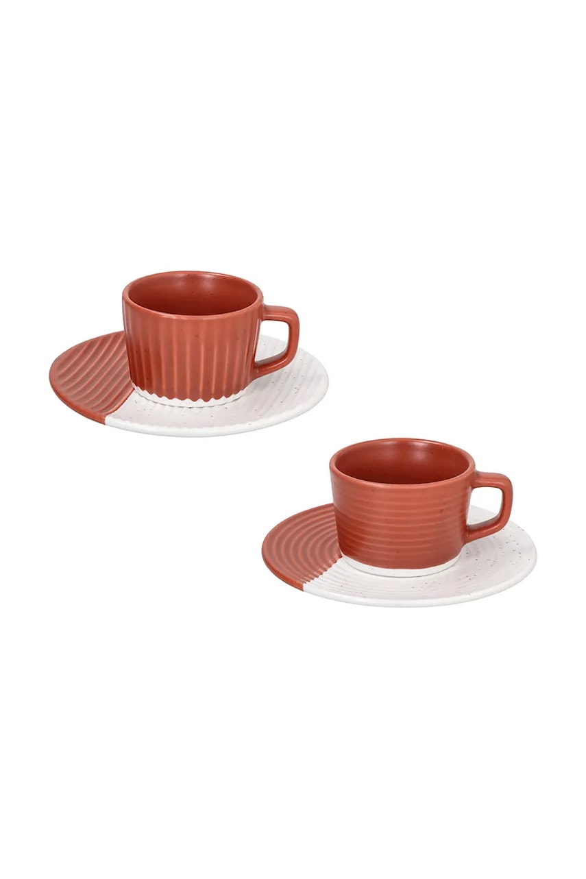 Tognana  sada šálků na kávu z porcelánu 90 ml