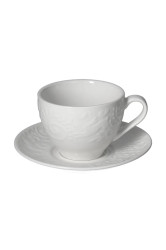 Tognana  sada šálků S podšálkem z porcelánu 200 ml