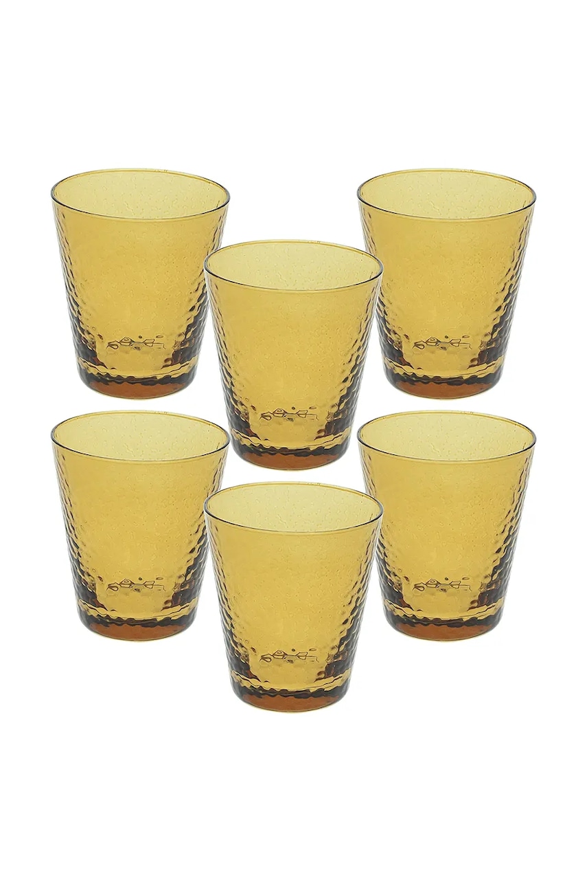 Tognana  sada sklenic z barevného skla 330 ml
