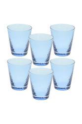 Tognana  sada sklenic z barevného skla 330 ml
