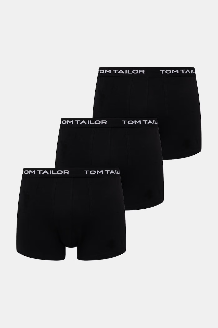 Tom Tailor  boxerky pánské bavlněné s elastanem 3-pack
