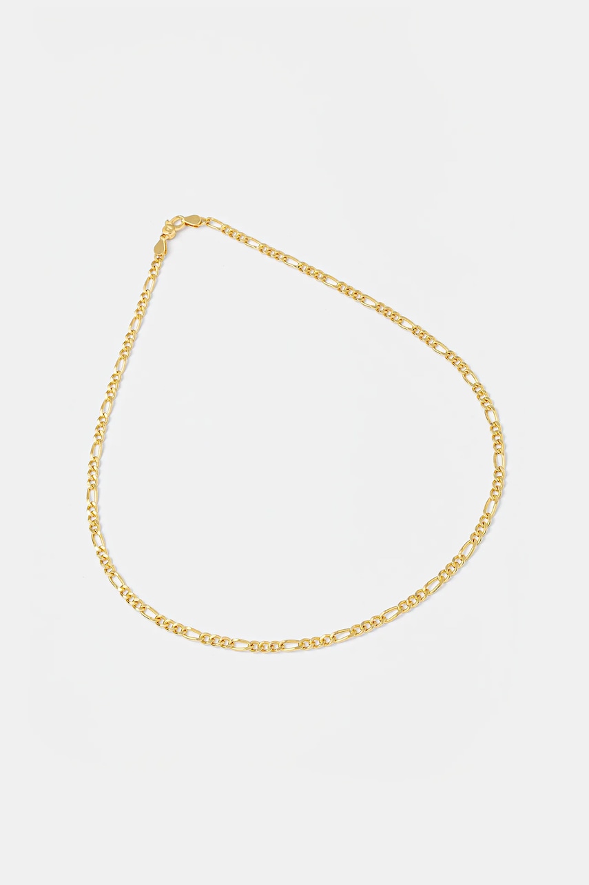 Tom Wood  Pozlacený náhrdelník  Bo Chain Medium Gold
