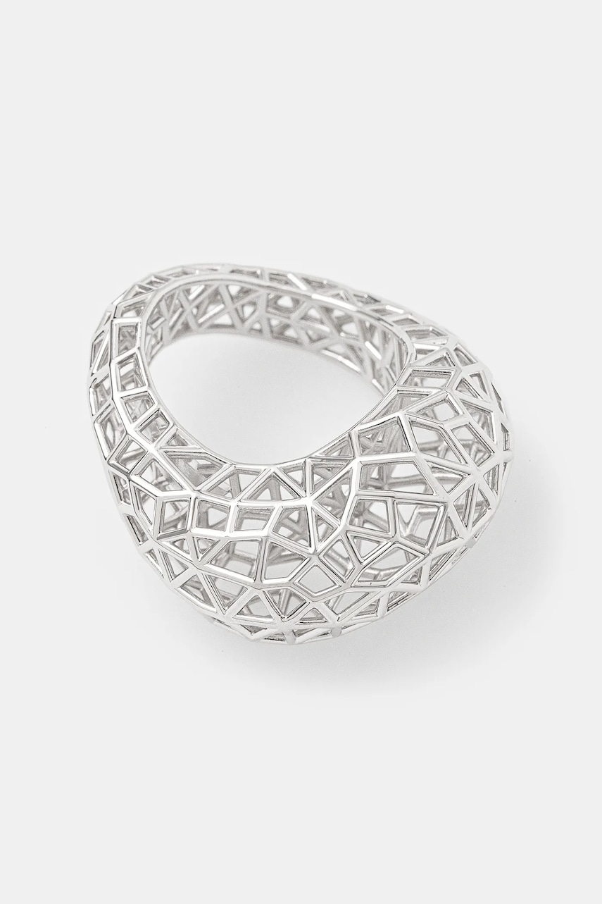 Tom Wood  Stříbrný prsten  Maze Ring