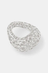 Tom Wood  Stříbrný prsten  Maze Ring