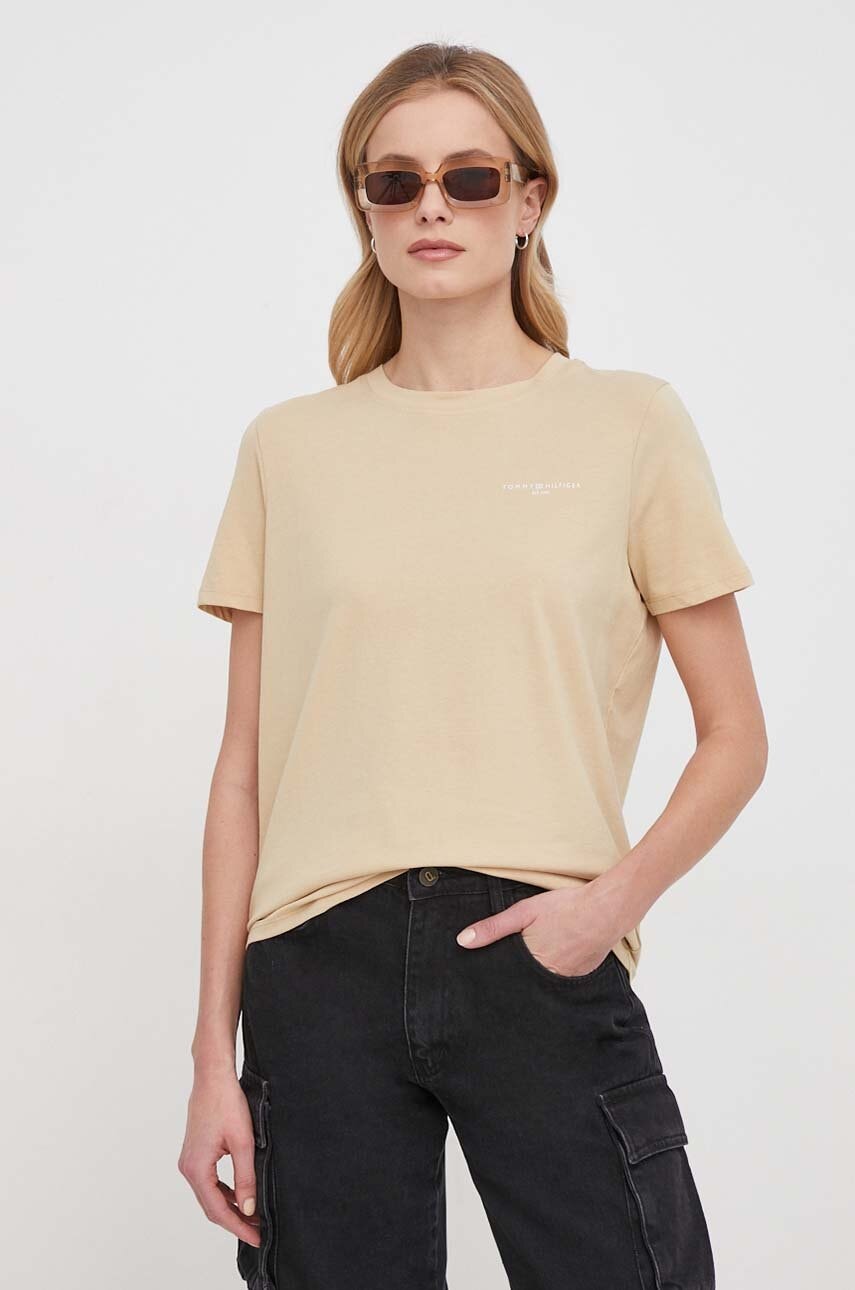 Tommy Hilfiger  basic tričko dámské bavlněné