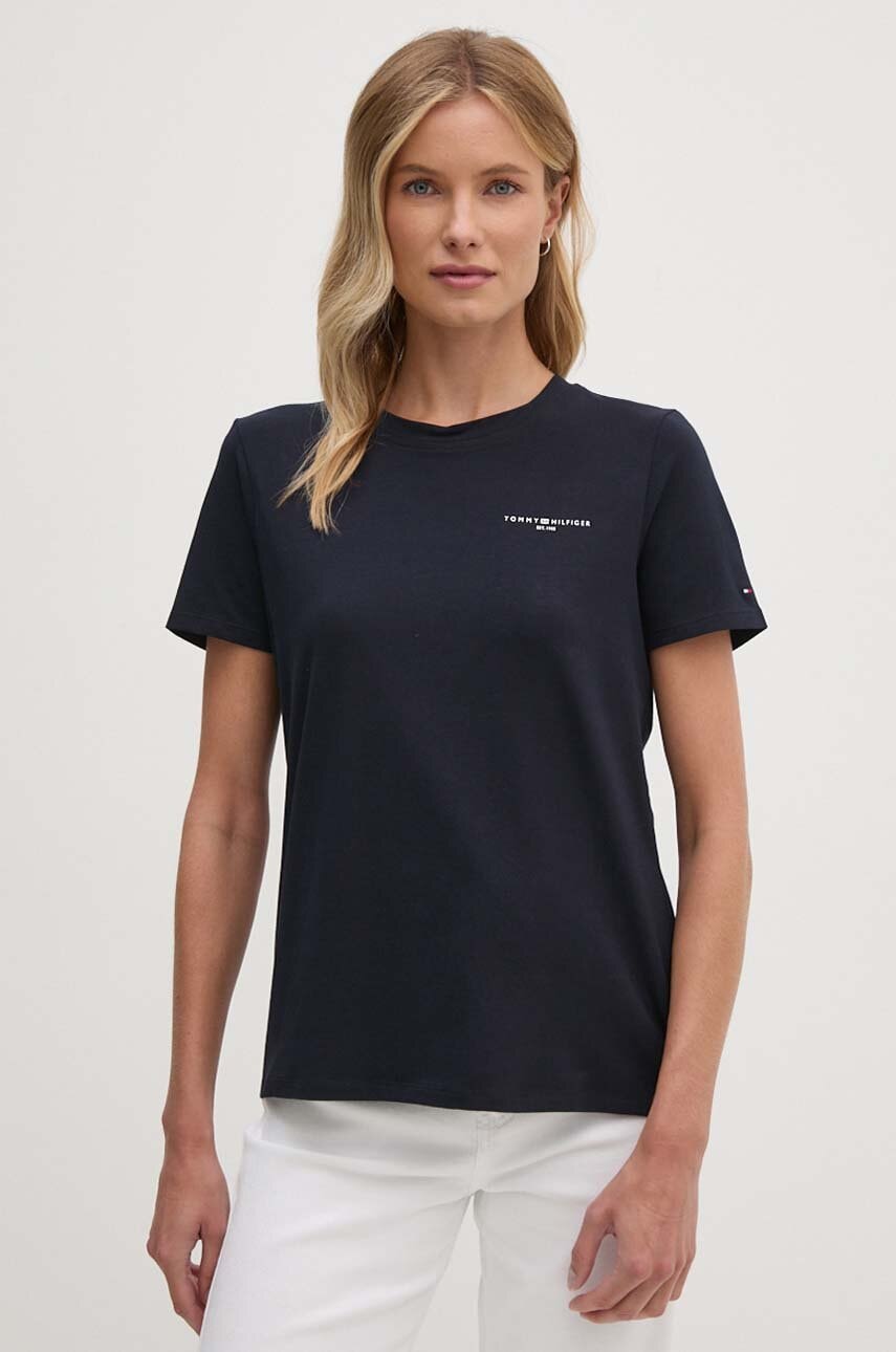 Tommy Hilfiger  basic tričko dámské bavlněné