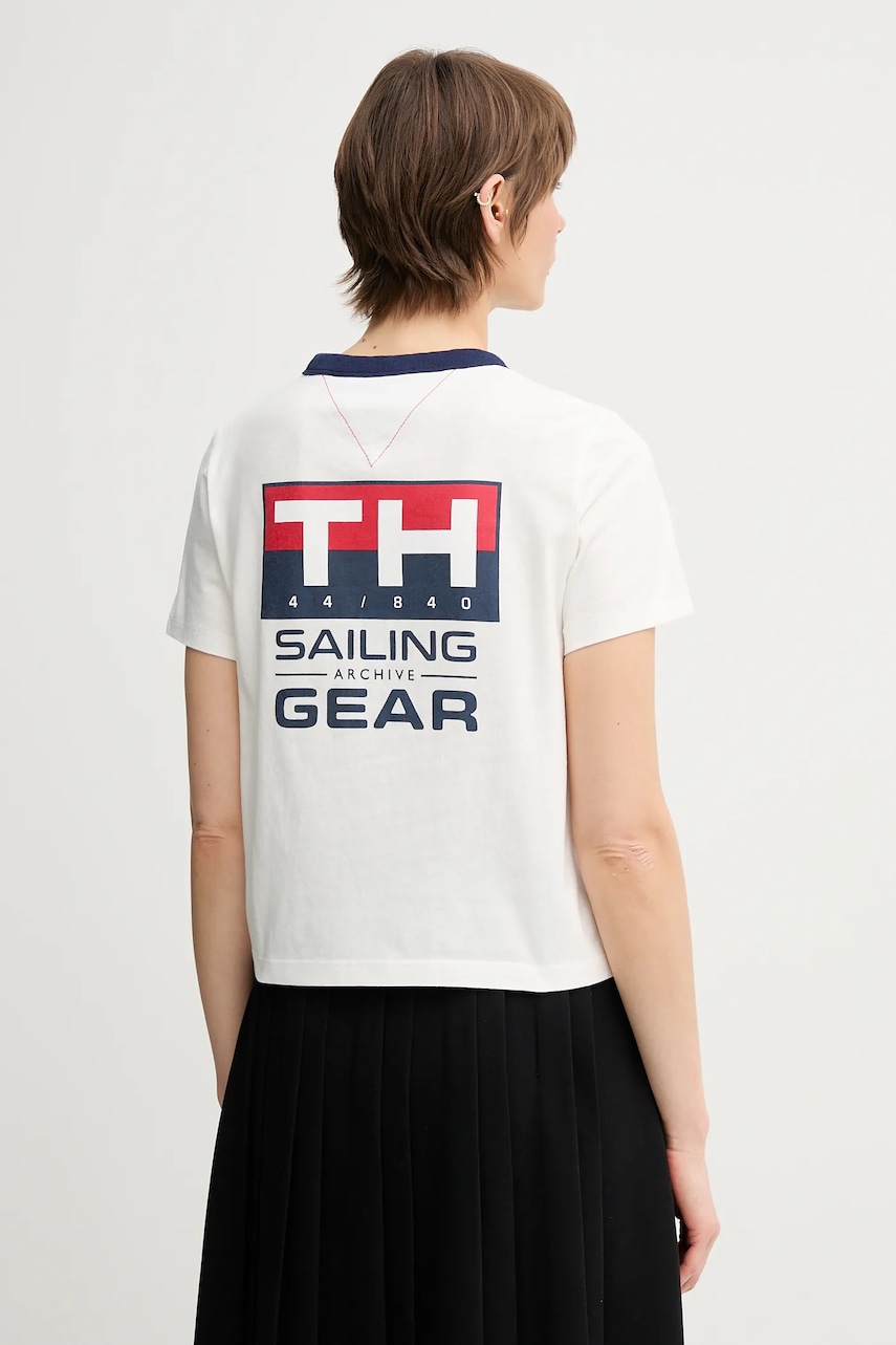 Tommy Hilfiger  Bavlněné tričko  SAILING