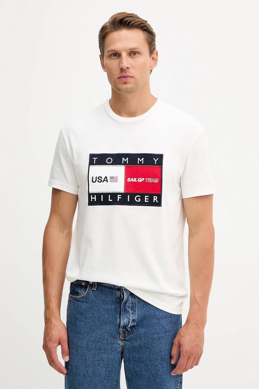 Tommy Hilfiger  Bavlněné tričko  x SAIL GP