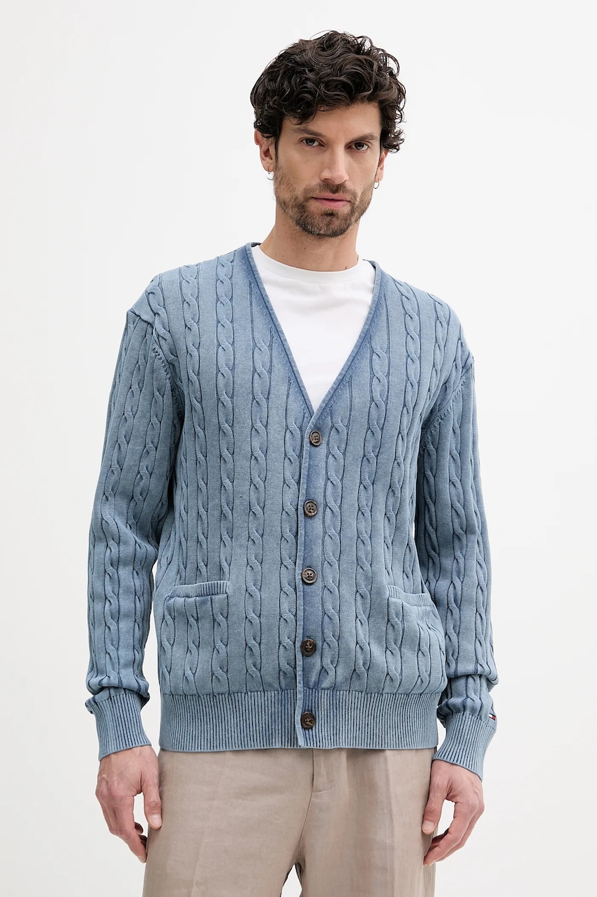 Tommy Hilfiger  Bavlněný kardigan