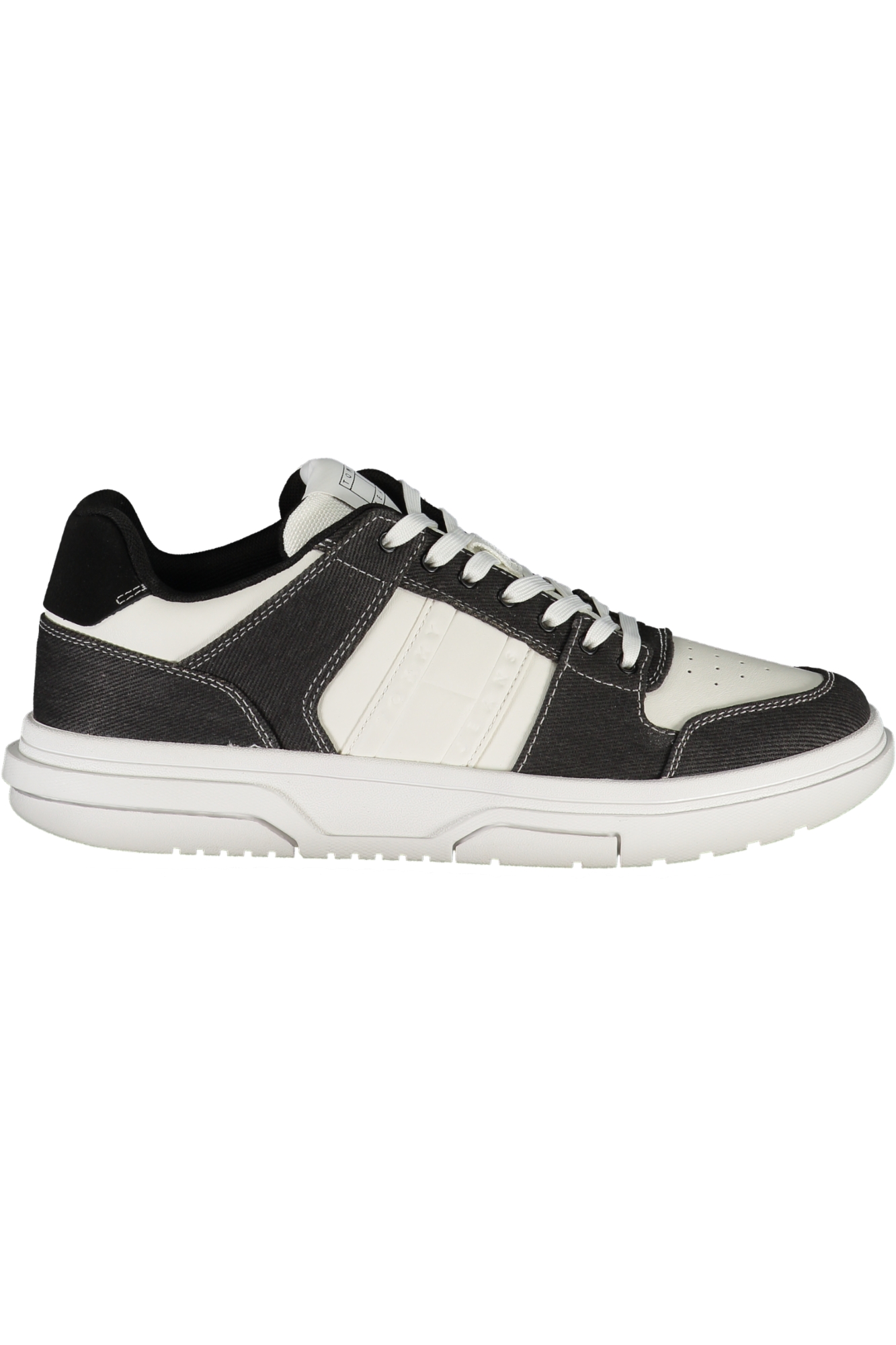 TOMMY HILFIGER BLACK MEN'S SPORTS SHOES