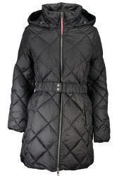 TOMMY HILFIGER BLACK WOMEN'S JACKET