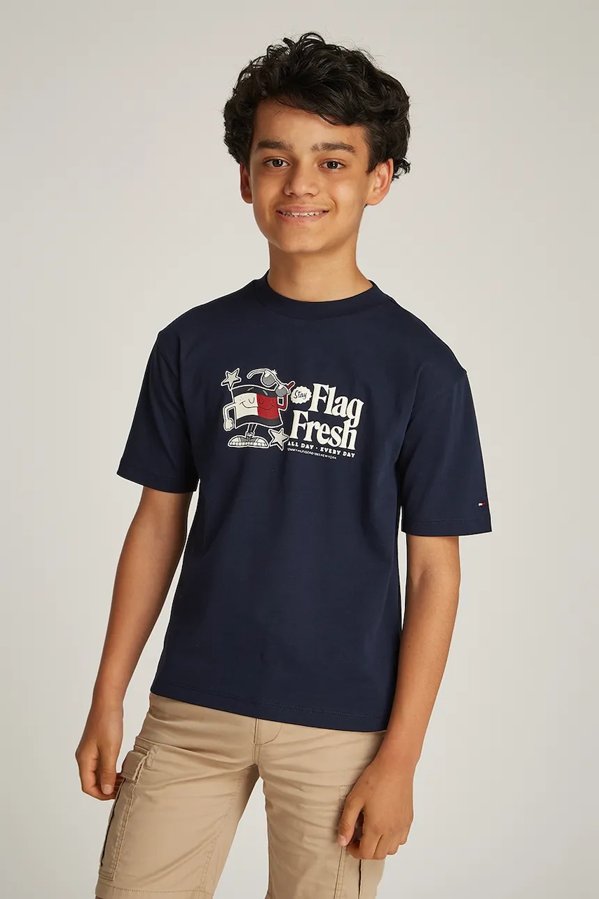 Tommy Hilfiger  Dětské bavlněné tričko