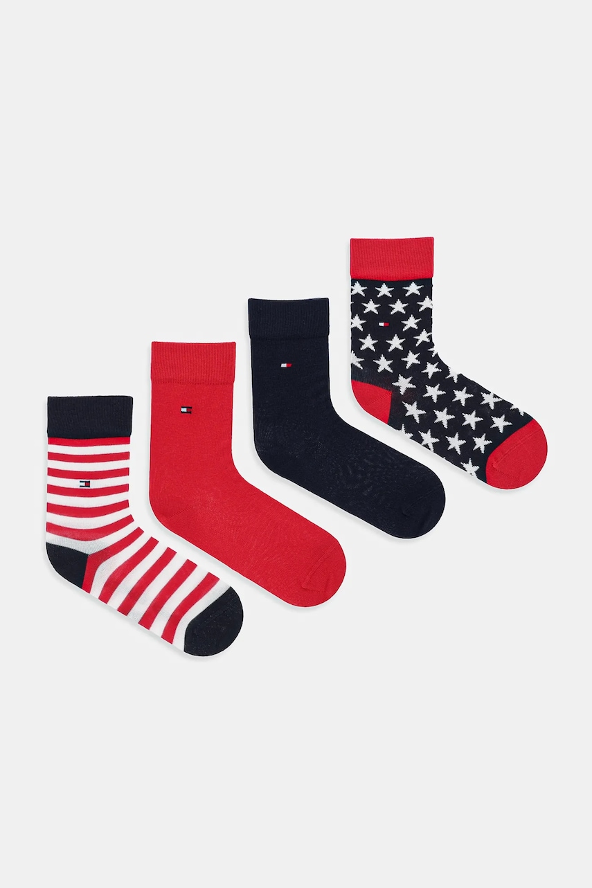 Tommy Hilfiger  Dětské ponožky  4-pack