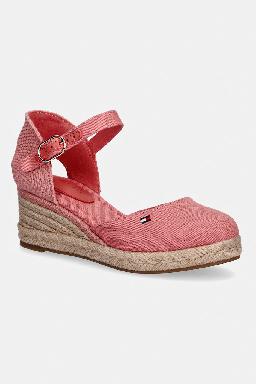 Tommy Hilfiger  espadrily dámské MID WEDGE ESPAD CLOSED TOE