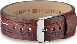 Tommy Hilfiger Hnědý kožený náramek 2700685