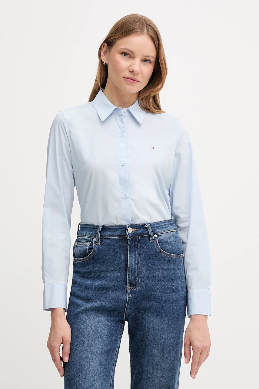 Tommy Hilfiger  košile dámská bavlněná s elastanem
