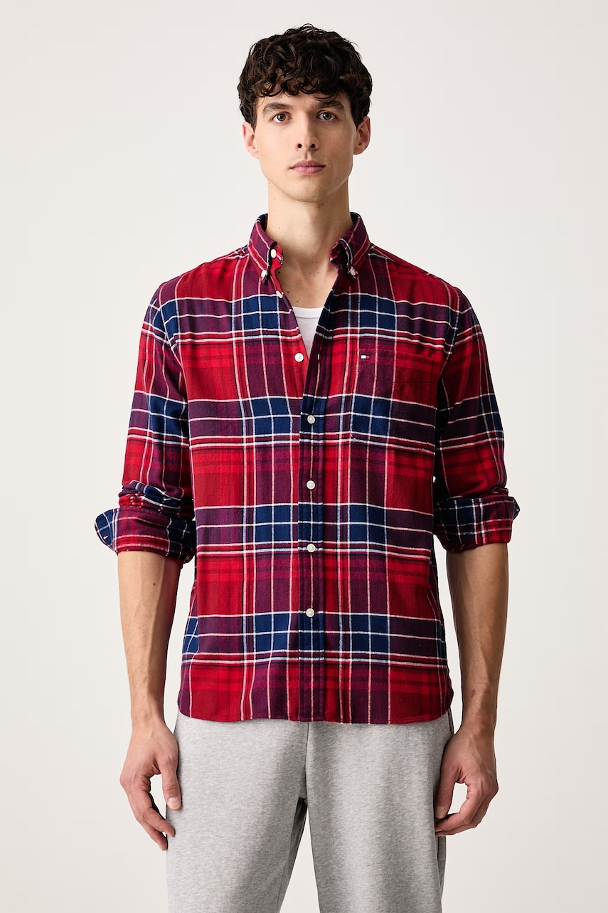 Tommy Hilfiger  košile pánská bavlněná