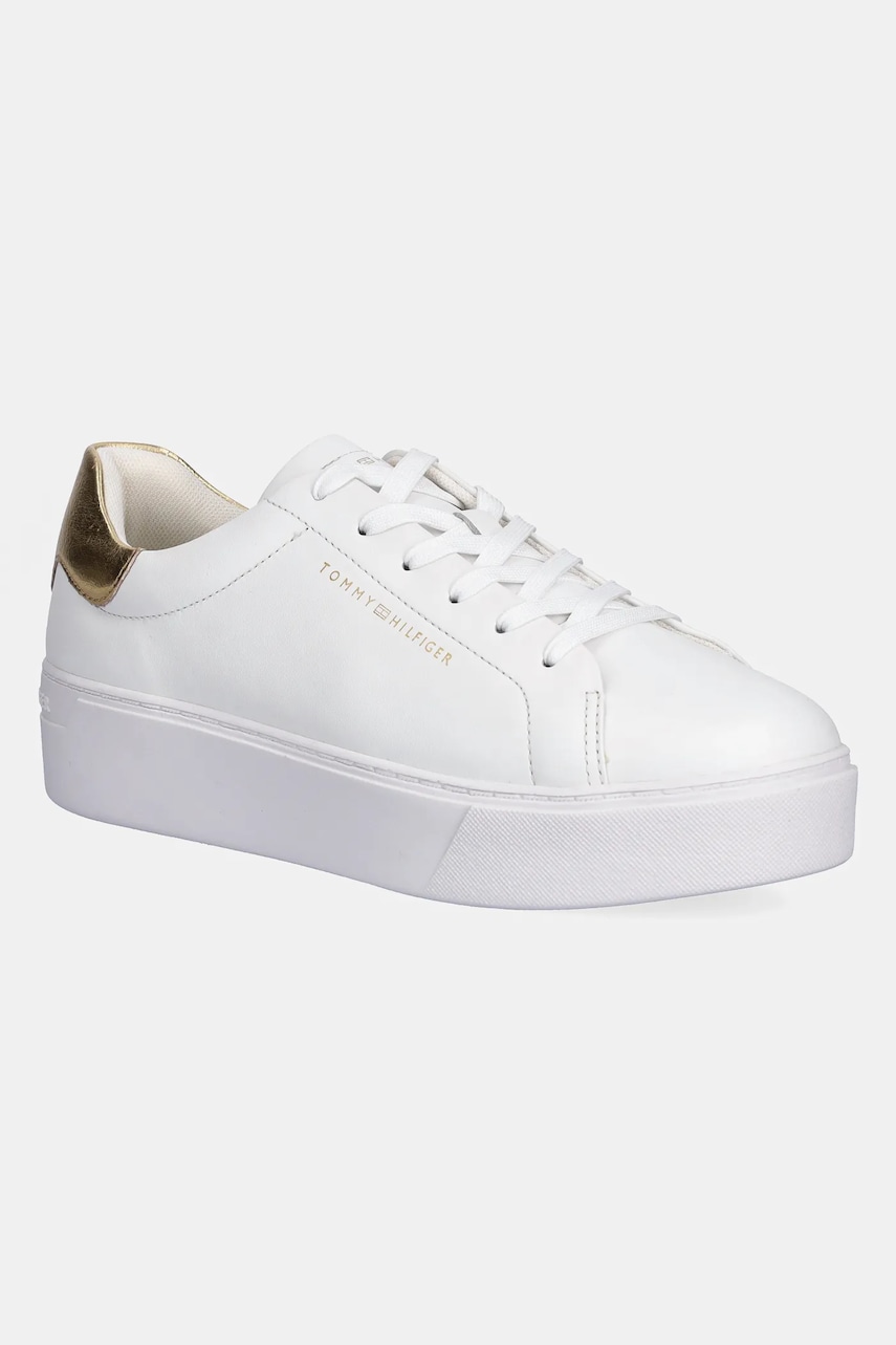 Tommy Hilfiger  Kožené tenisky  ESSENTIAL PLATFORM COURT SNEAKER