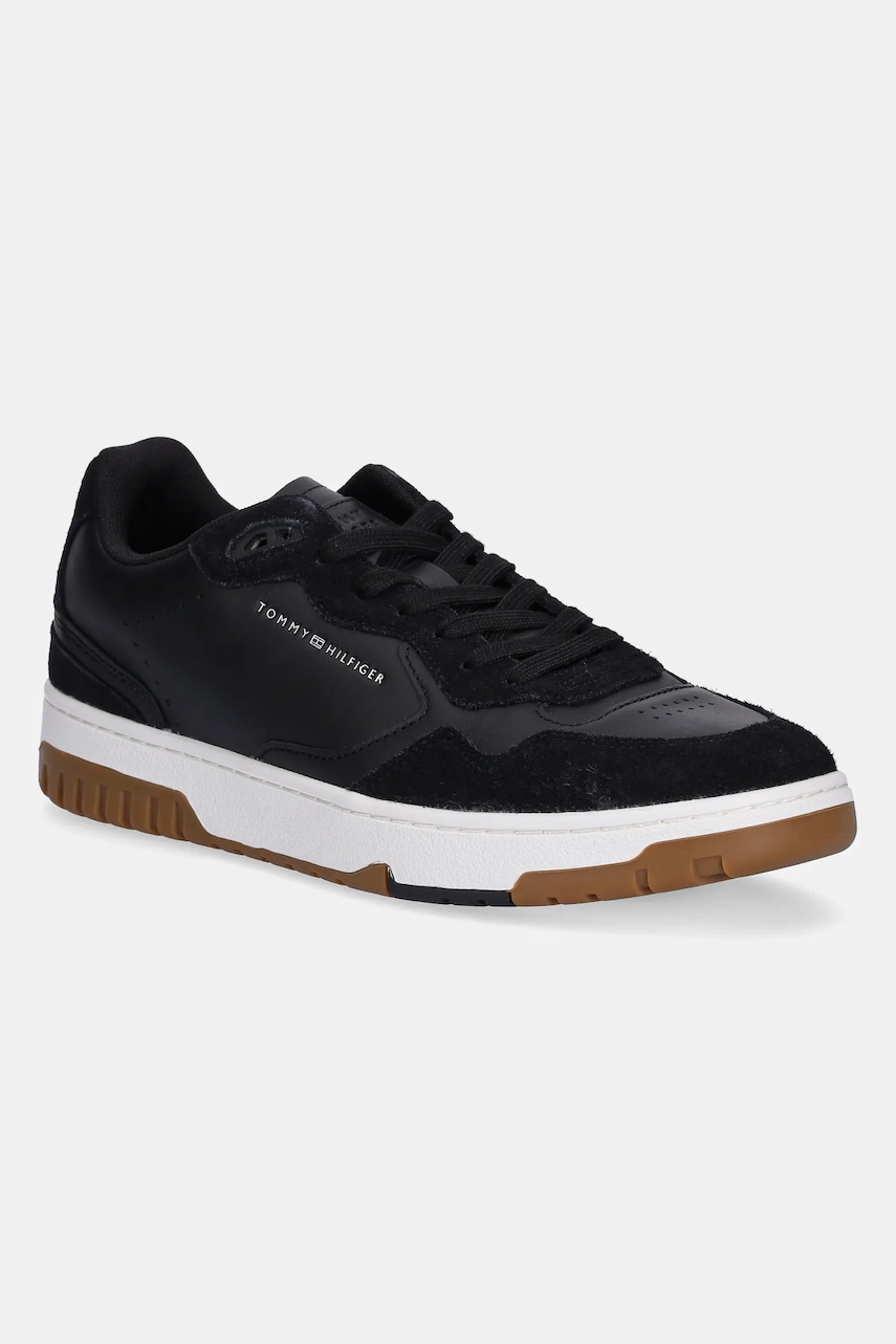 Tommy Hilfiger  Kožené tenisky  TH BASKET BETTER MIX LTH