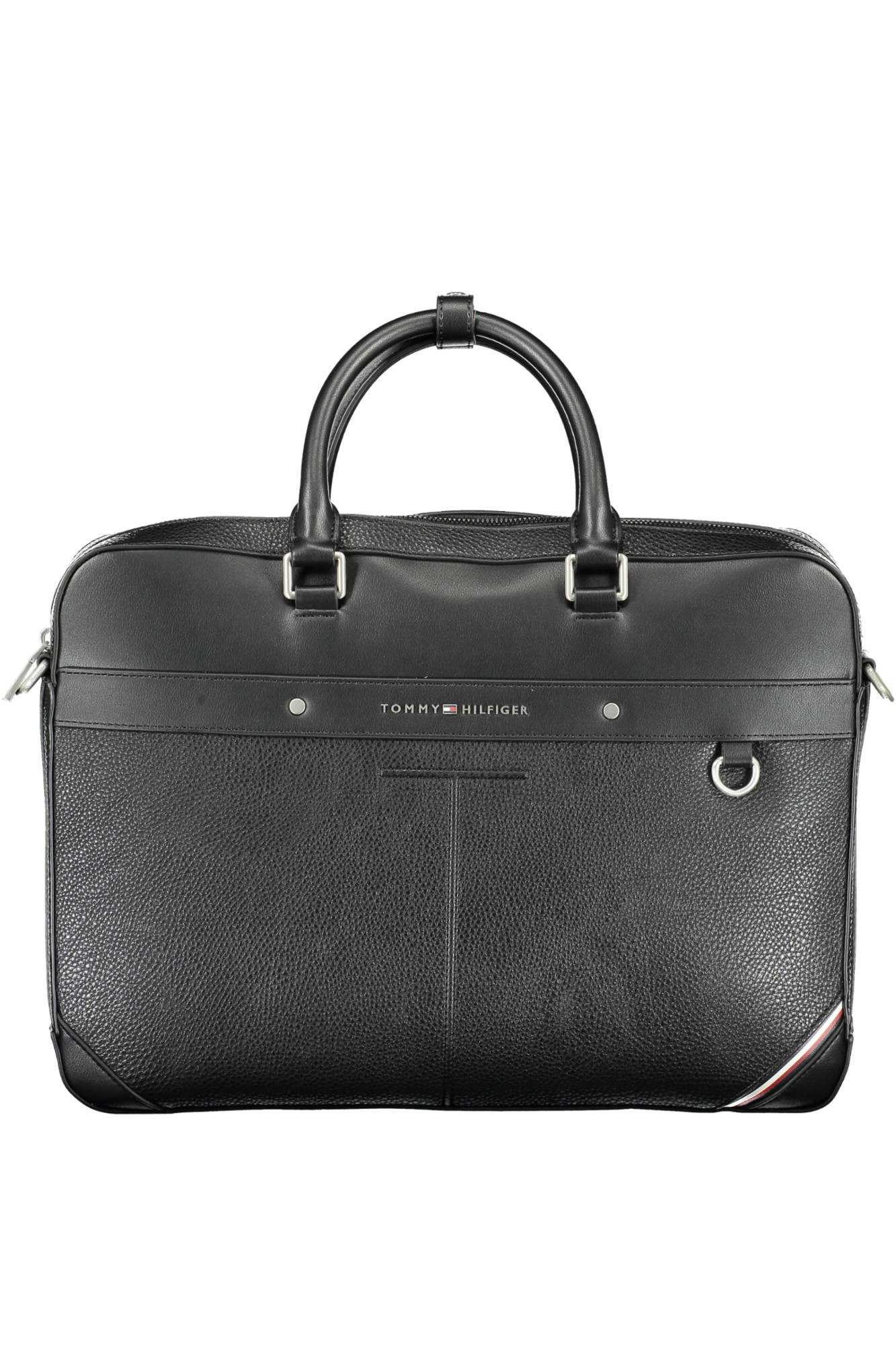 TOMMY HILFIGER MAN BLACK BRIEFCASE