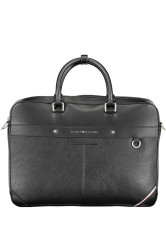 TOMMY HILFIGER MAN BLACK BRIEFCASE
