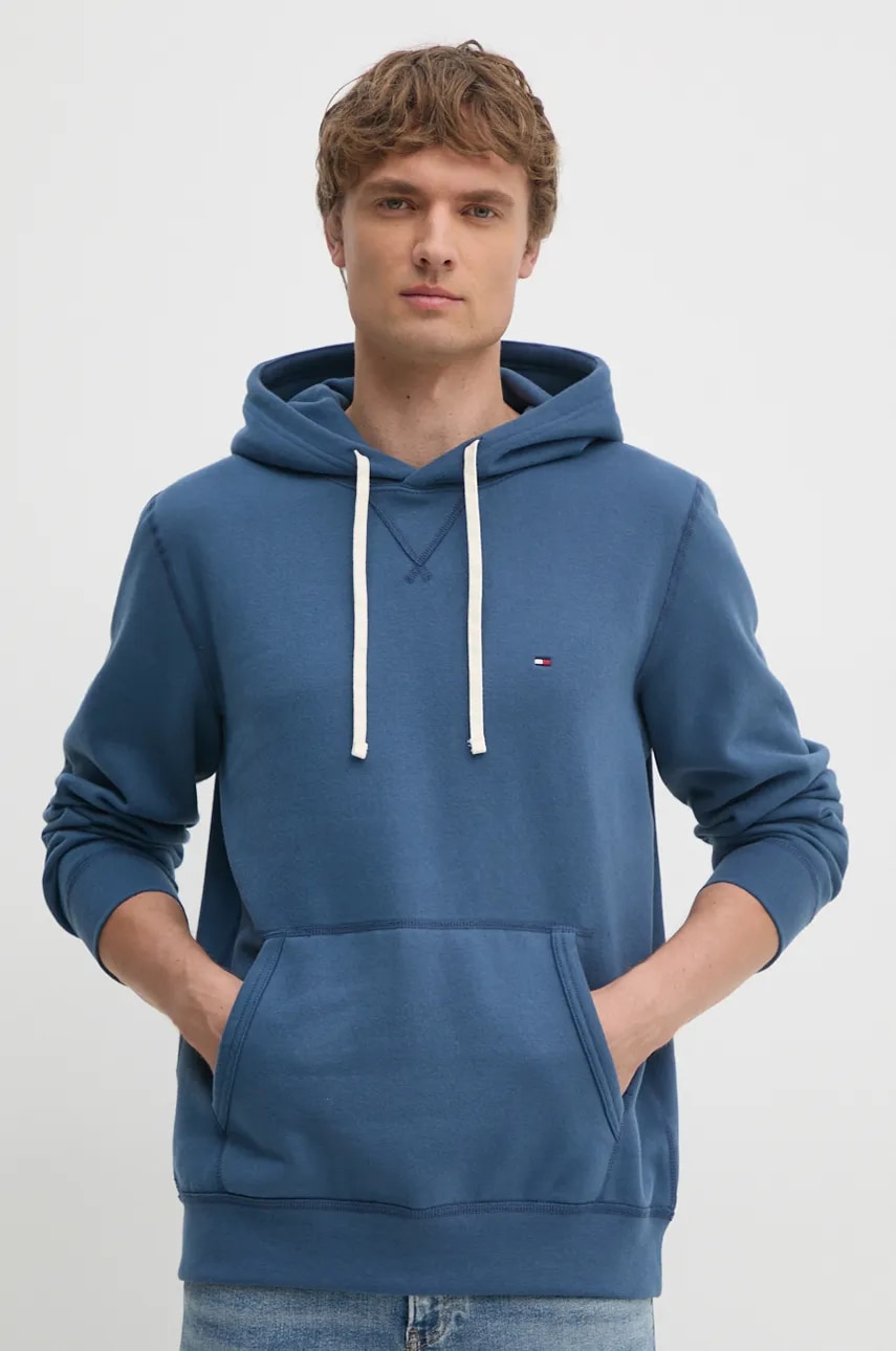 Tommy Hilfiger  mikina s kapucí pánská s bavlnou