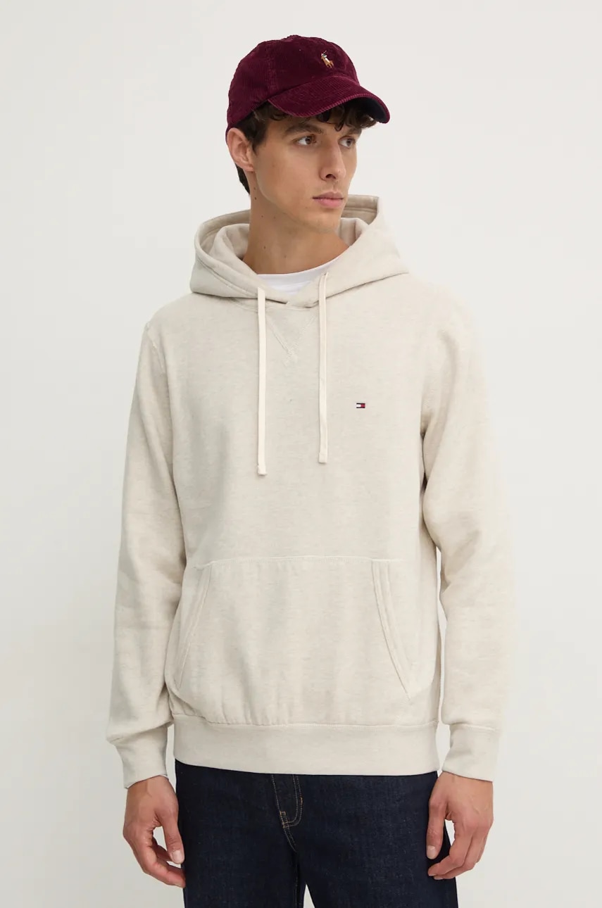 Tommy Hilfiger  mikina s kapucí pánská s bavlnou