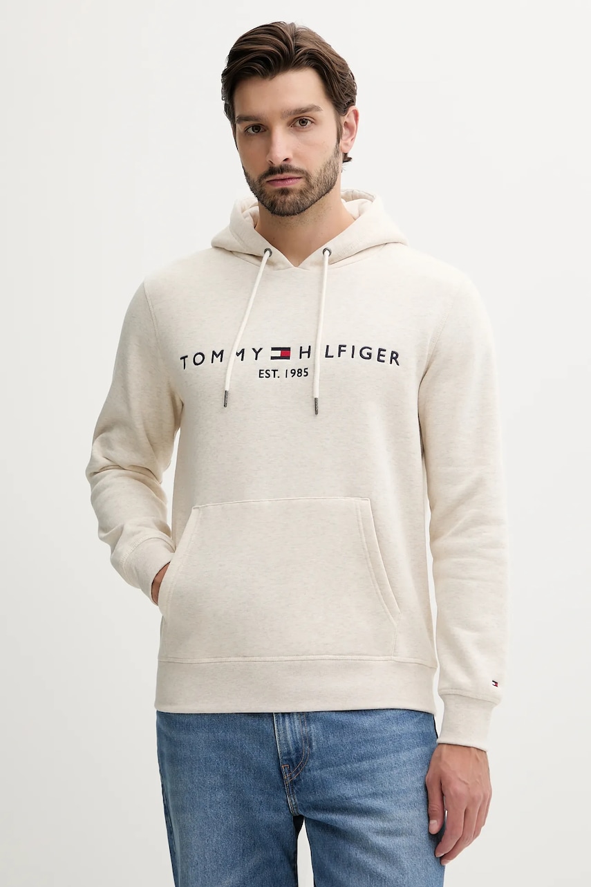 Tommy Hilfiger  mikina s kapucí pánská s bavlnou