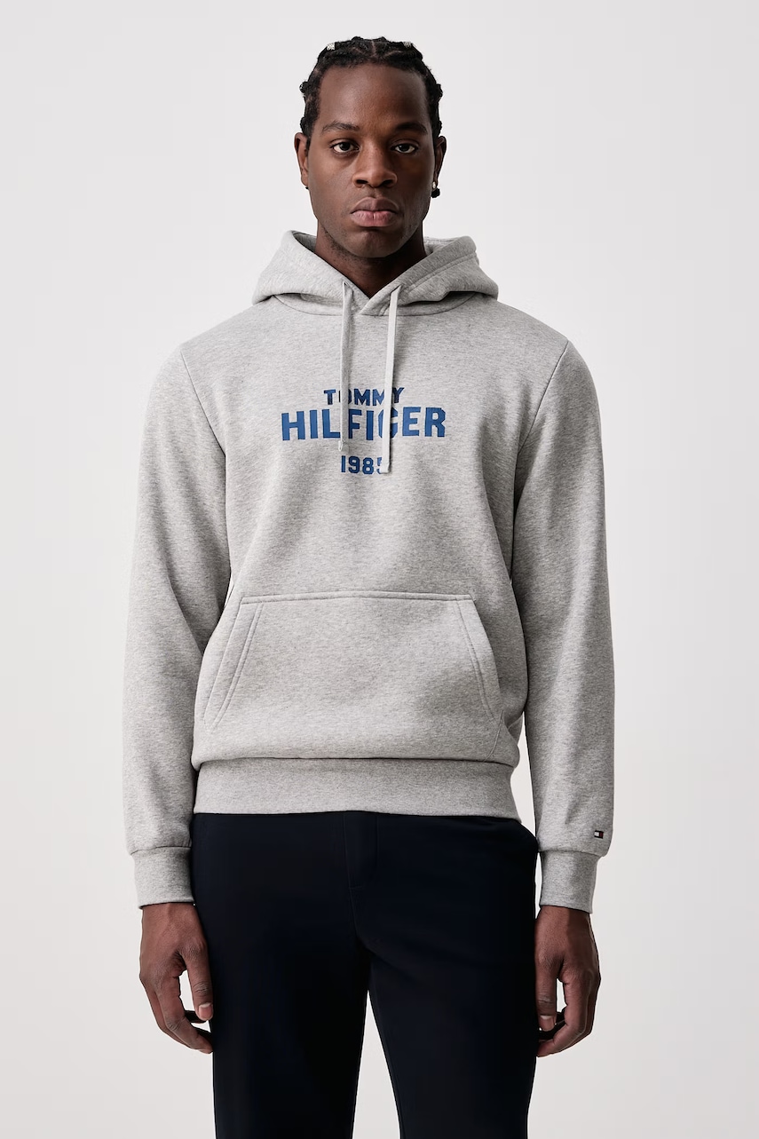 Tommy Hilfiger  mikina s kapucí pánská s bavlnou