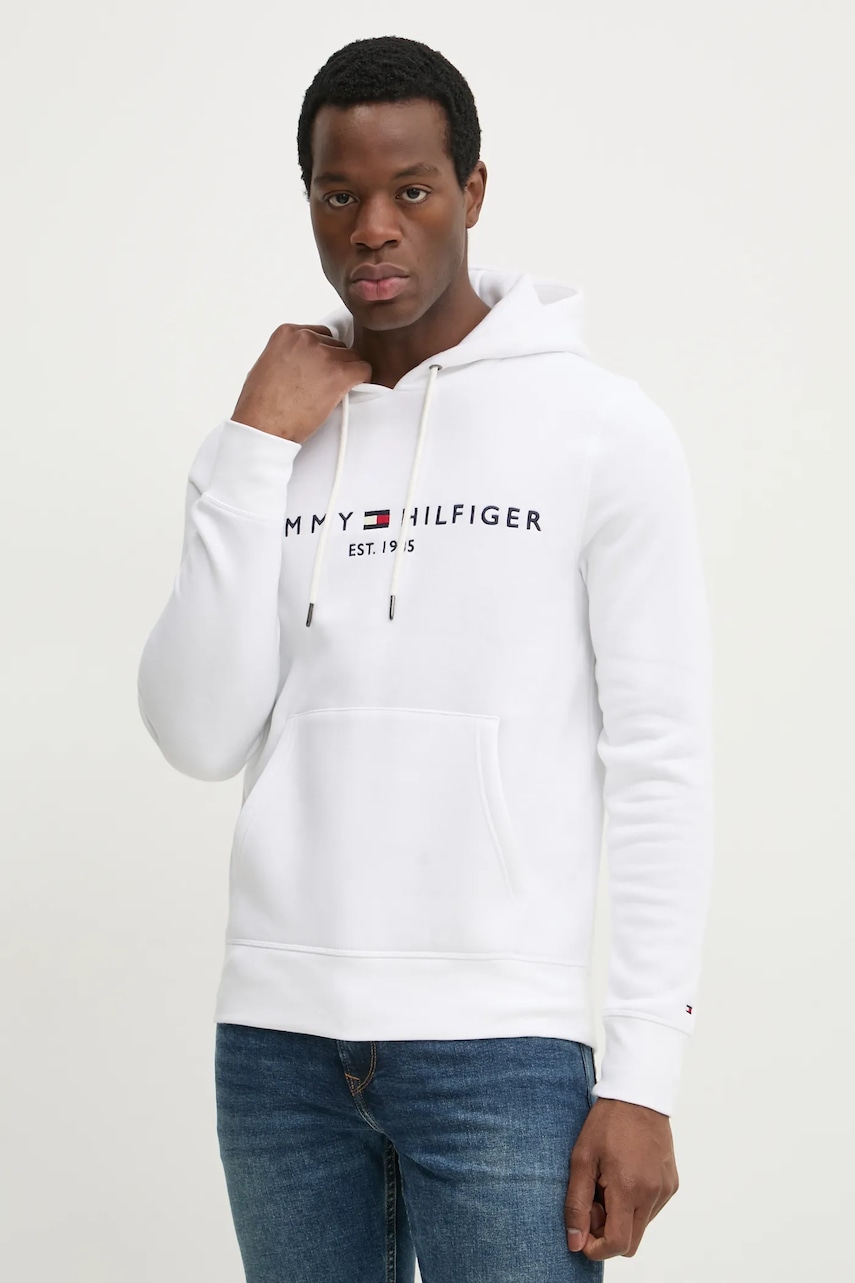 Tommy Hilfiger  mikina s kapucí pánská s bavlnou