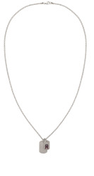 Tommy Hilfiger Nadčasový ocelový náhrdelník pro muže Monogram 2790465