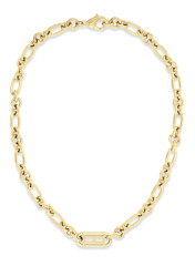 Tommy Hilfiger Nadčasový pozlacený náhrdelník New Mellie 2780973