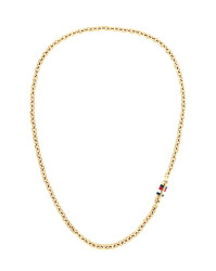 Tommy Hilfiger Nepřehlédnutelný pozlacený náhrdelník Bruce Chain 2790651