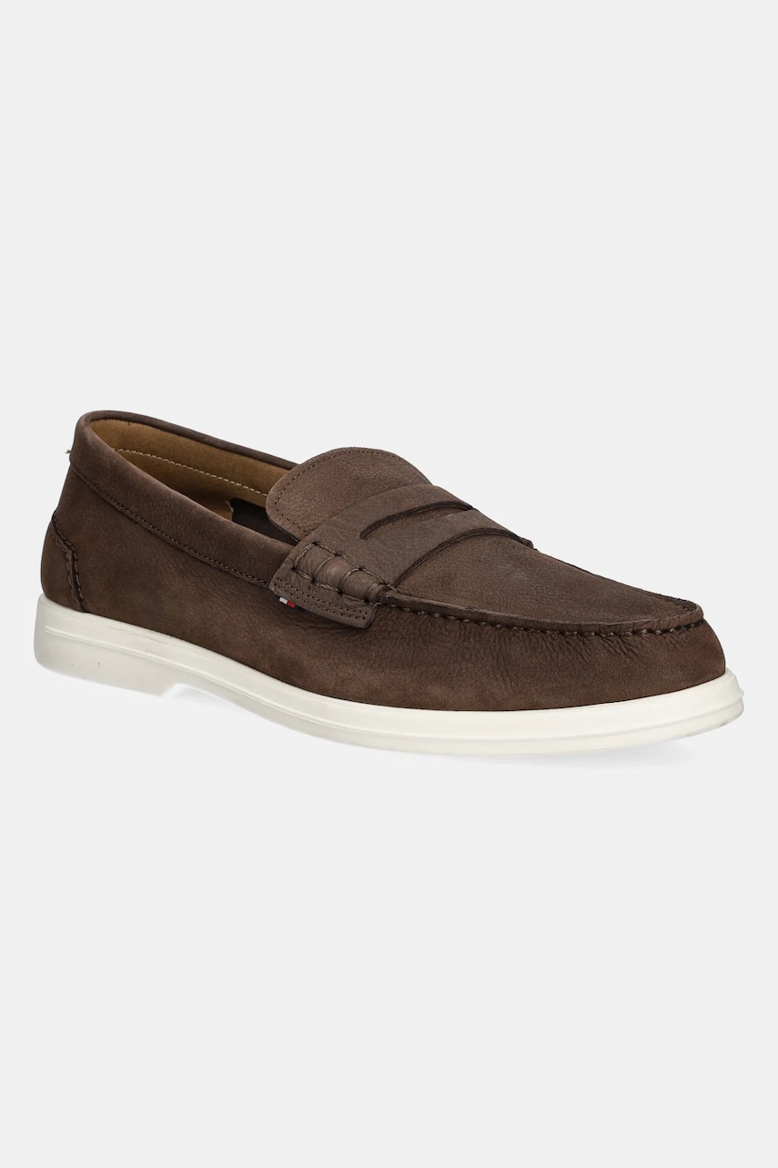 Tommy Hilfiger  Nubukové mokasíny   NUBUCK P LOAFER