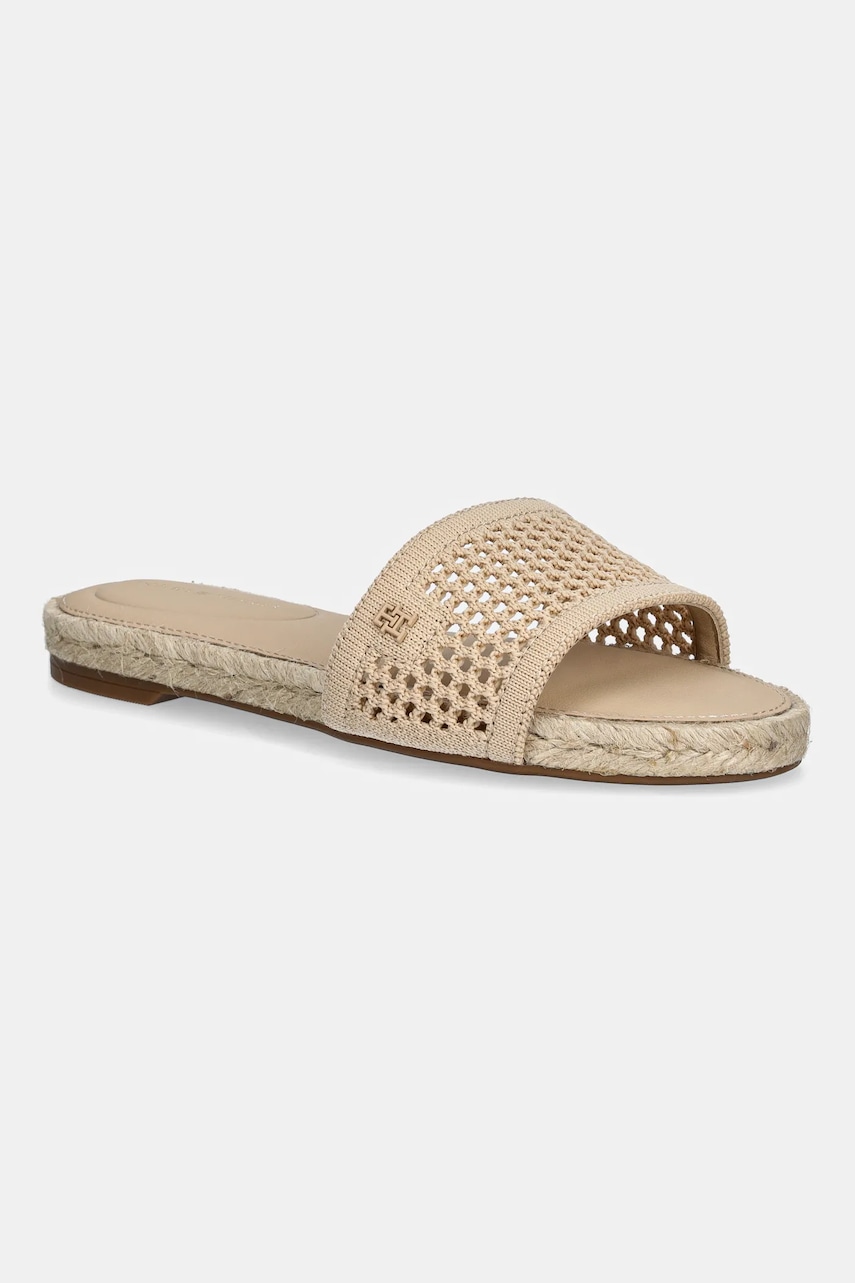Tommy Hilfiger  Pantofle  KNIT MESH ESPADRILLE FLAT SANDAL