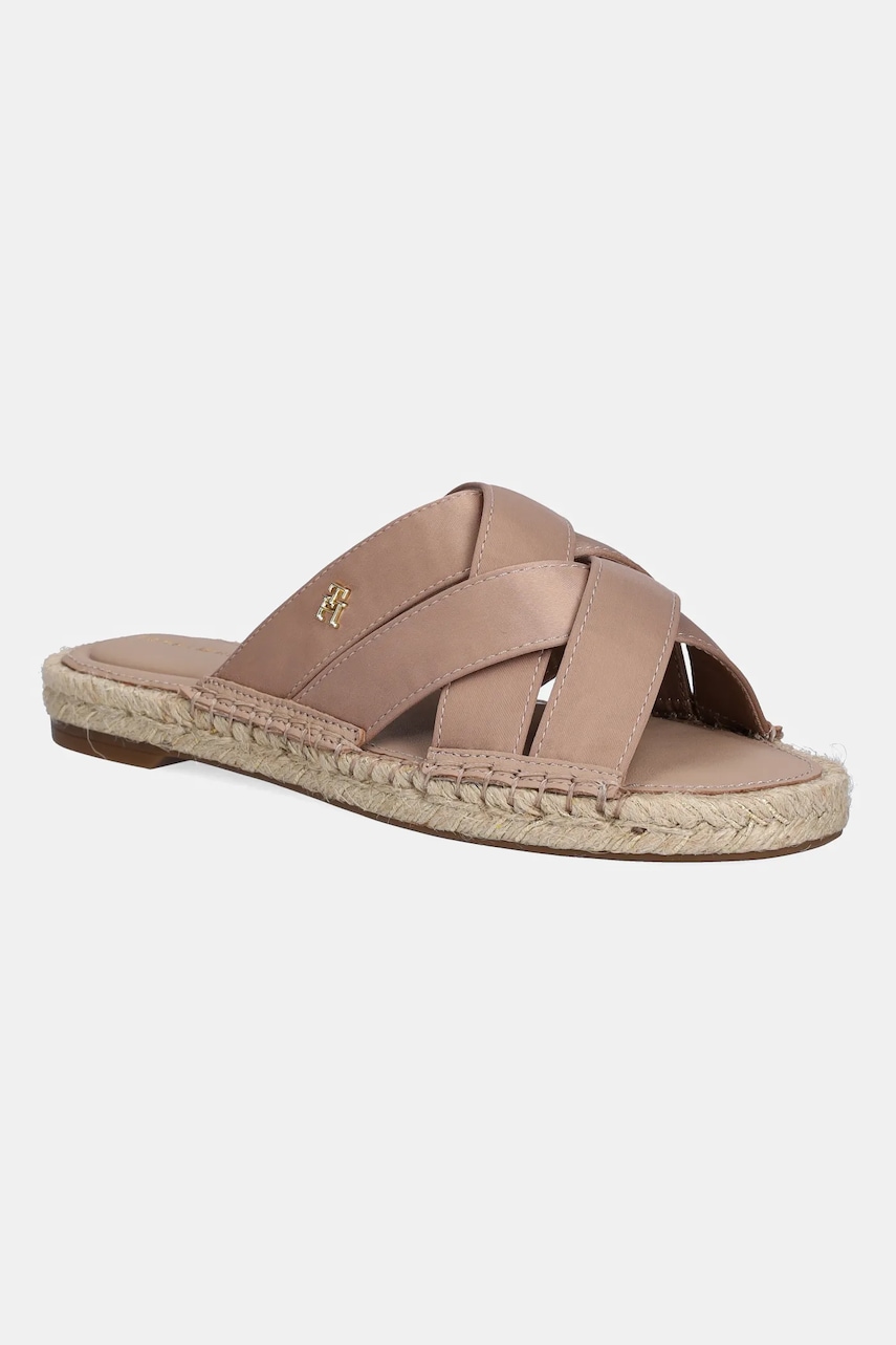 Tommy Hilfiger  Pantofle  SATIN ESPADRILLE MULE