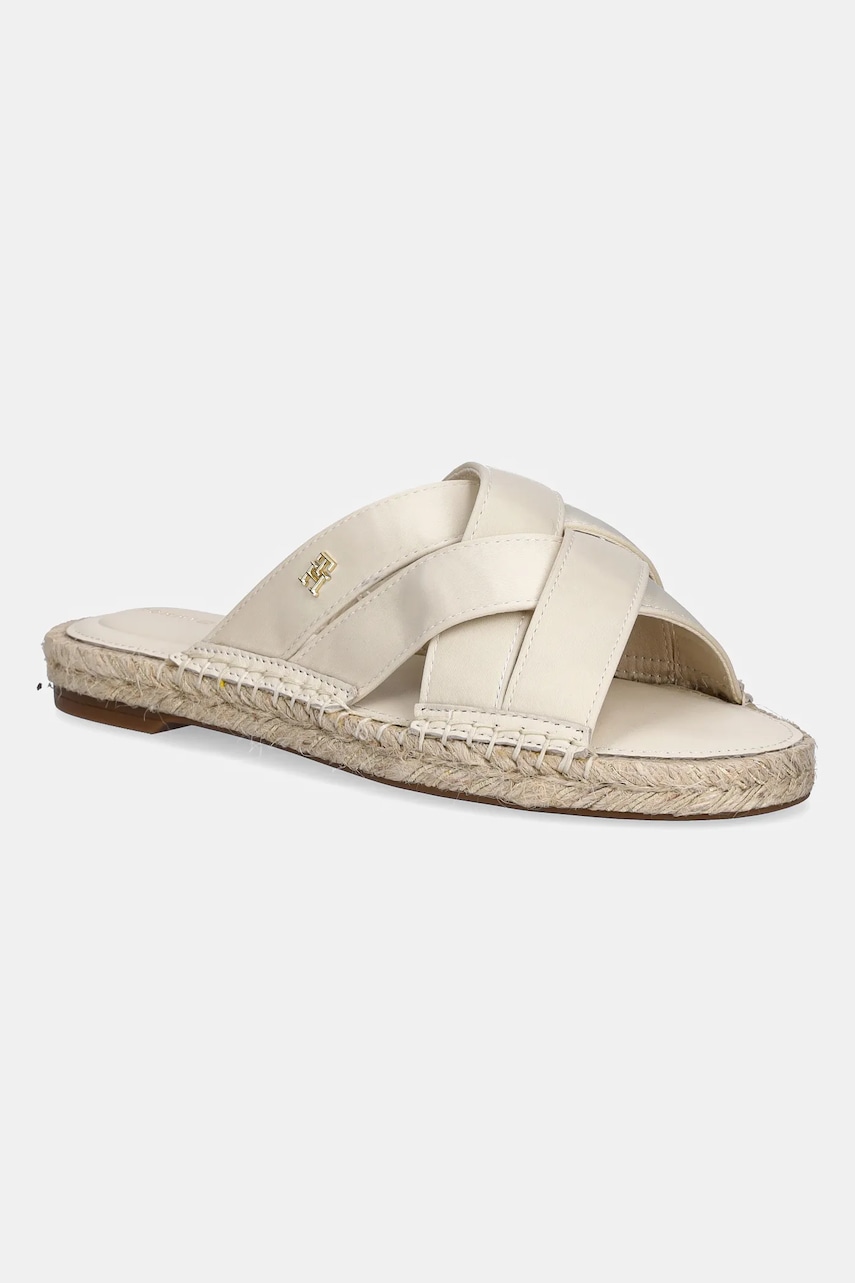 Tommy Hilfiger  Pantofle  SATIN ESPADRILLE MULE