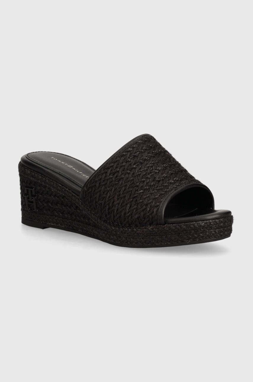 Tommy Hilfiger  Pantofle  TH ROPE WEDGE SANDAL