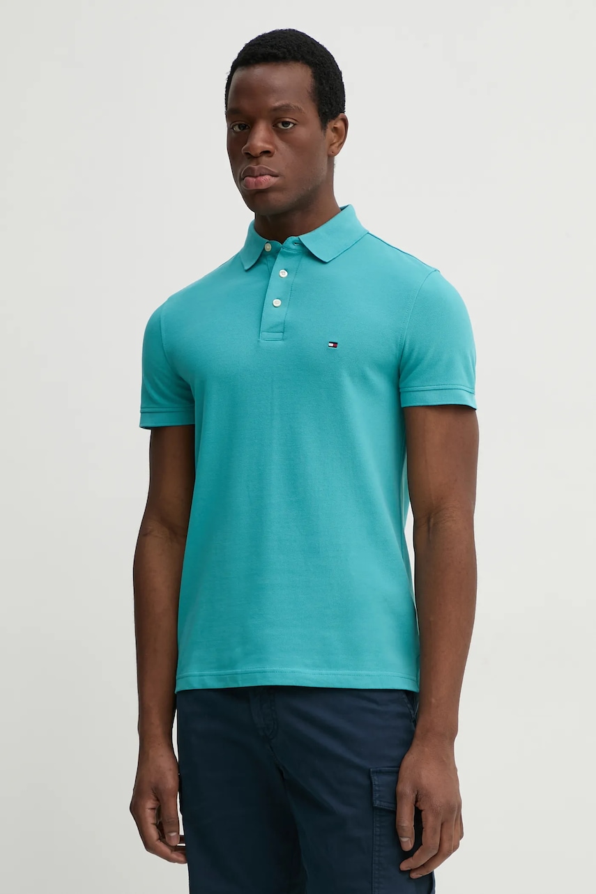 Tommy Hilfiger  polo bavlněné s elastanem