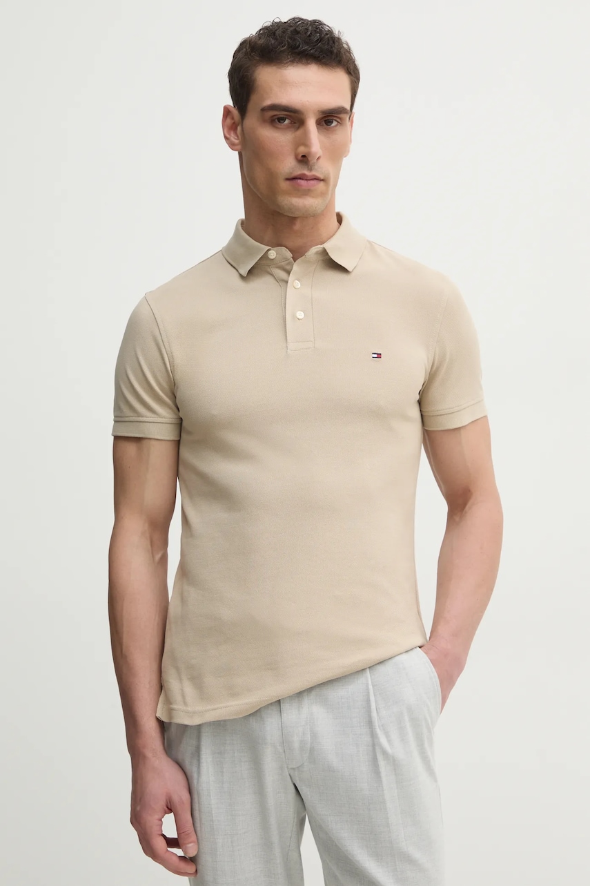 Tommy Hilfiger  polo bavlněné s elastanem